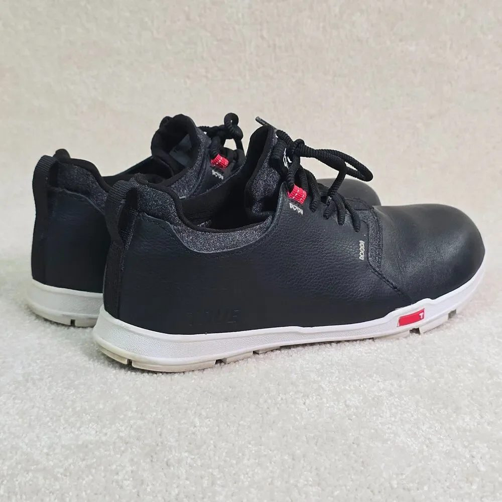TRUE linkswear Original 1.2 Black Leather Golf Shoes Sneakers Men Size 9